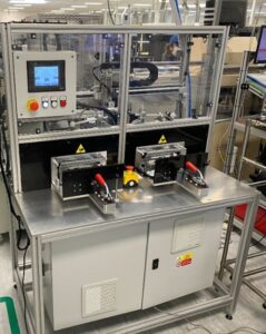 Ultrasonic welding station